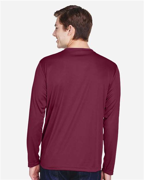 Team 365 Men's Zone Performance Long Sleeve T-Shirt - TT11L Sport Maroon