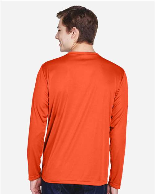 Team 365 Men's Zone Performance Long Sleeve T-Shirt - TT11L Sport Orange