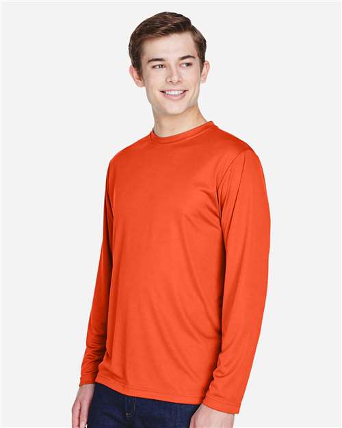 Team 365 Men's Zone Performance Long Sleeve T-Shirt - TT11L Sport Orange