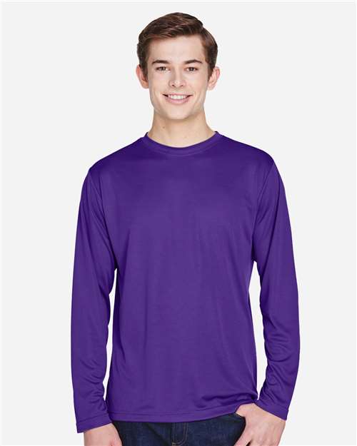 Team 365 Men's Zone Performance Long Sleeve T-Shirt - TT11L Sport Purple
