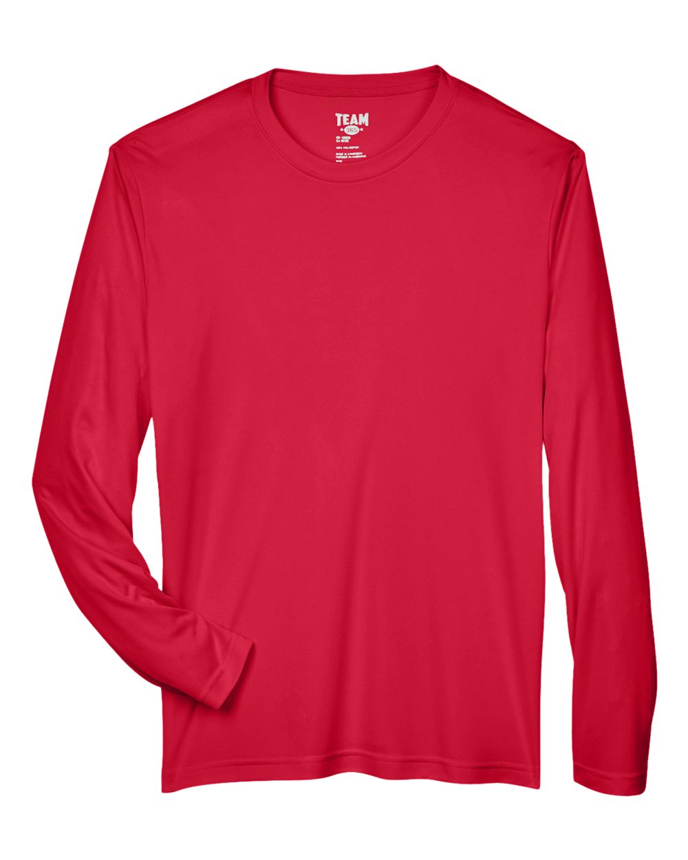 Team 365 Men's Zone Performance Long Sleeve T-Shirt - TT11L Sport Red