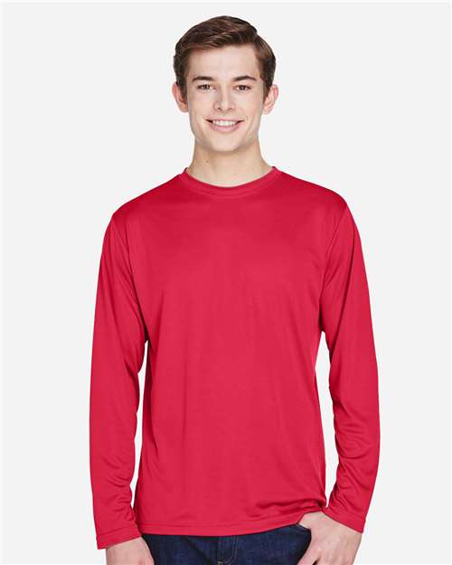 Team 365 Men's Zone Performance Long Sleeve T-Shirt - TT11L Sport Red