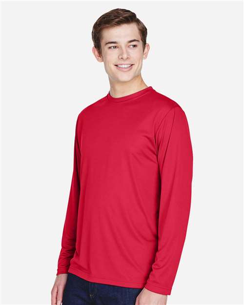 Team 365 Men's Zone Performance Long Sleeve T-Shirt - TT11L Sport Red