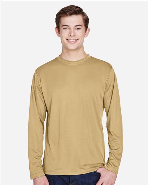 Team 365 Men's Zone Performance Long Sleeve T-Shirt - TT11L Sport Vegas Gold