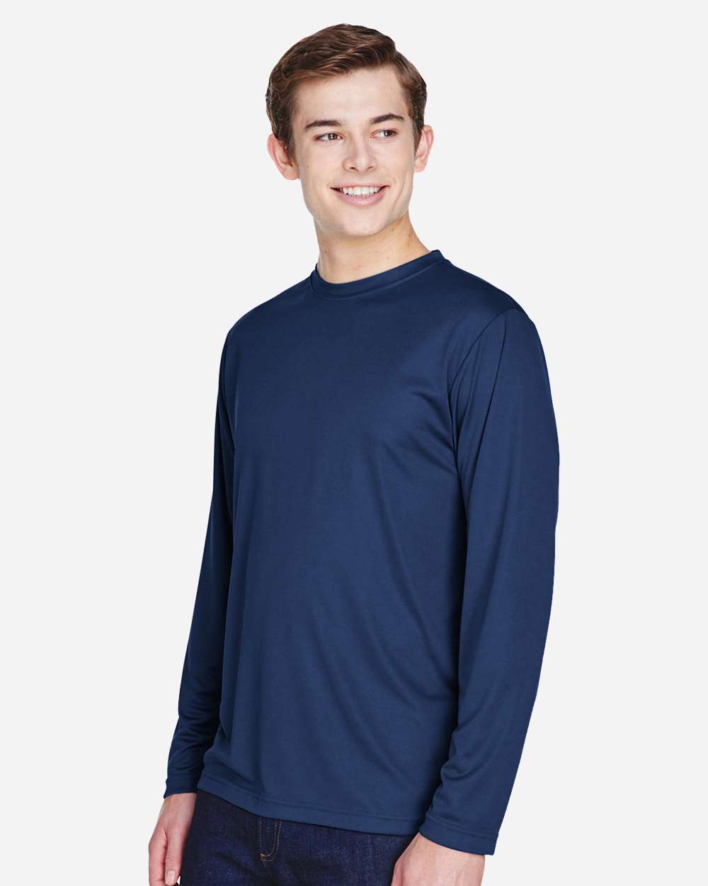 Team 365 Men's Zone Performance Long Sleeve T-Shirt - TT11L Sport Dark Navy
