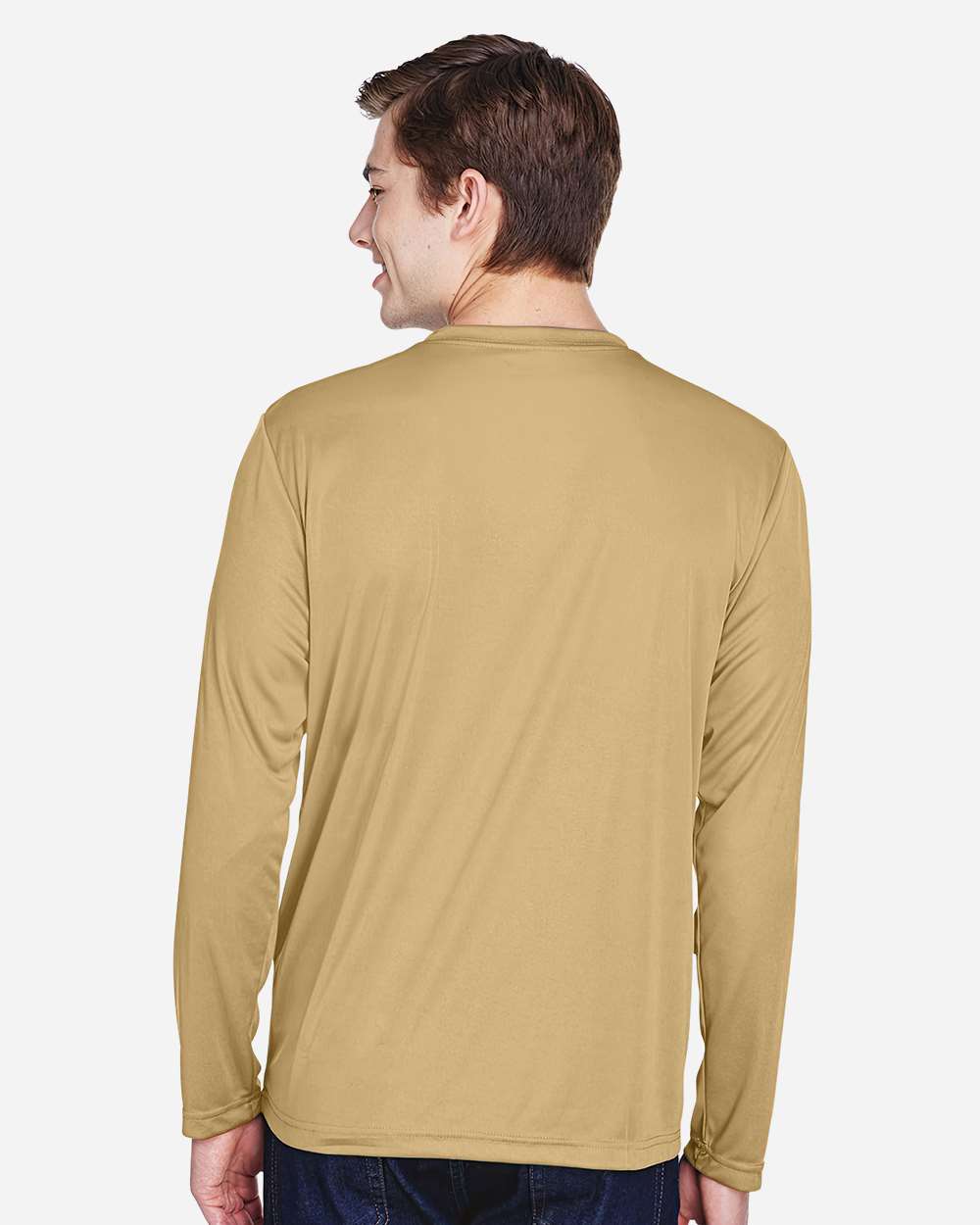 Team 365 Men's Zone Performance Long Sleeve T-Shirt - TT11L Sport Vegas Gold