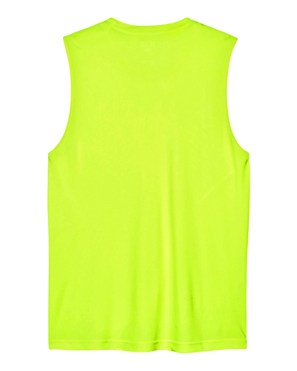 Team 365 Men's Zone Performance Muscle T-Shirt - TT11M Safety Yellow