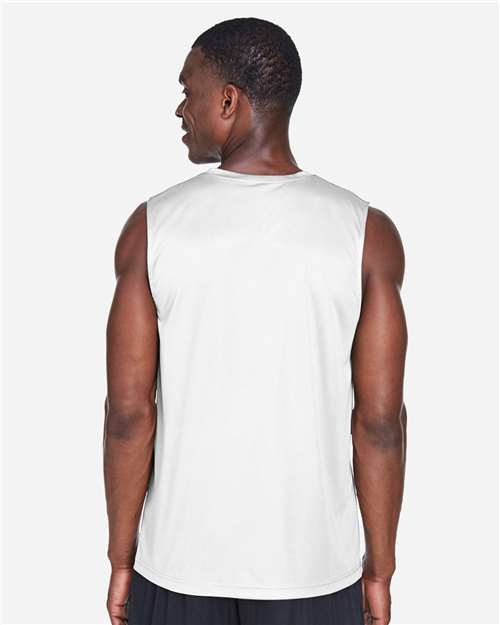 Team 365 Men's Zone Performance Muscle T-Shirt - TT11M White