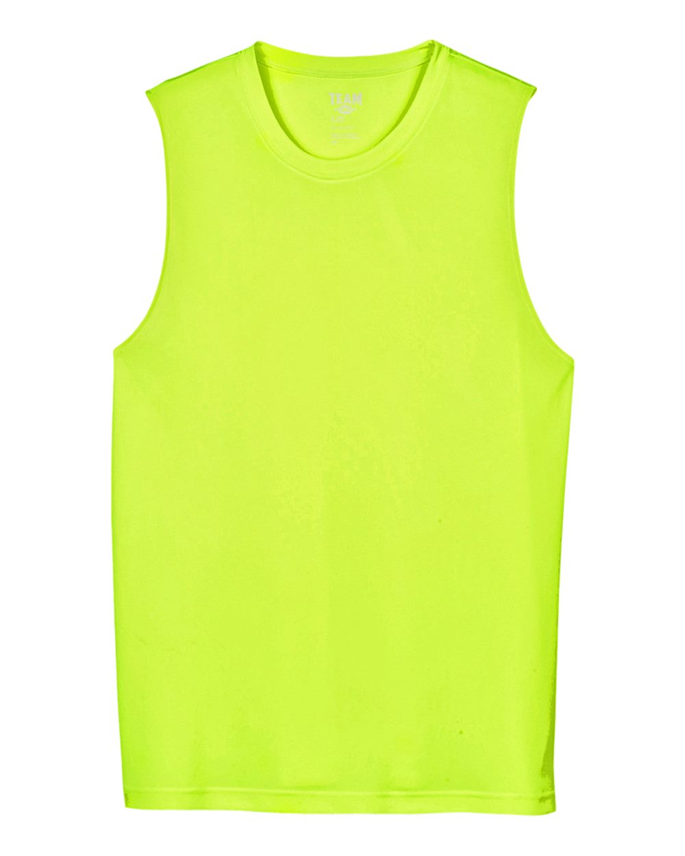Team 365 Men's Zone Performance Muscle T-Shirt - TT11M Safety Yellow