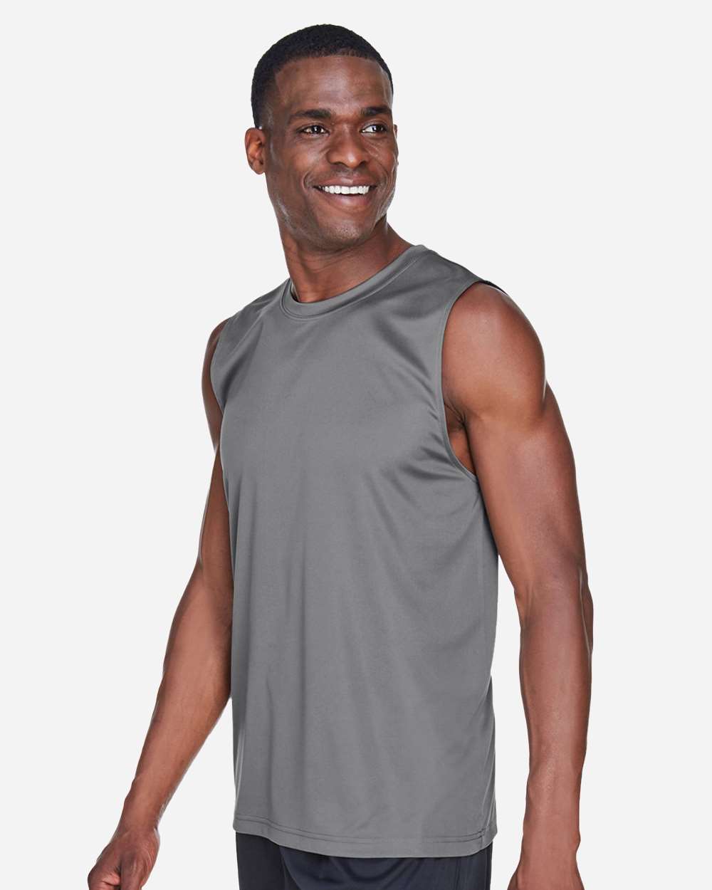 Team 365 Men's Zone Performance Muscle T-Shirt - TT11M Sport Graphite