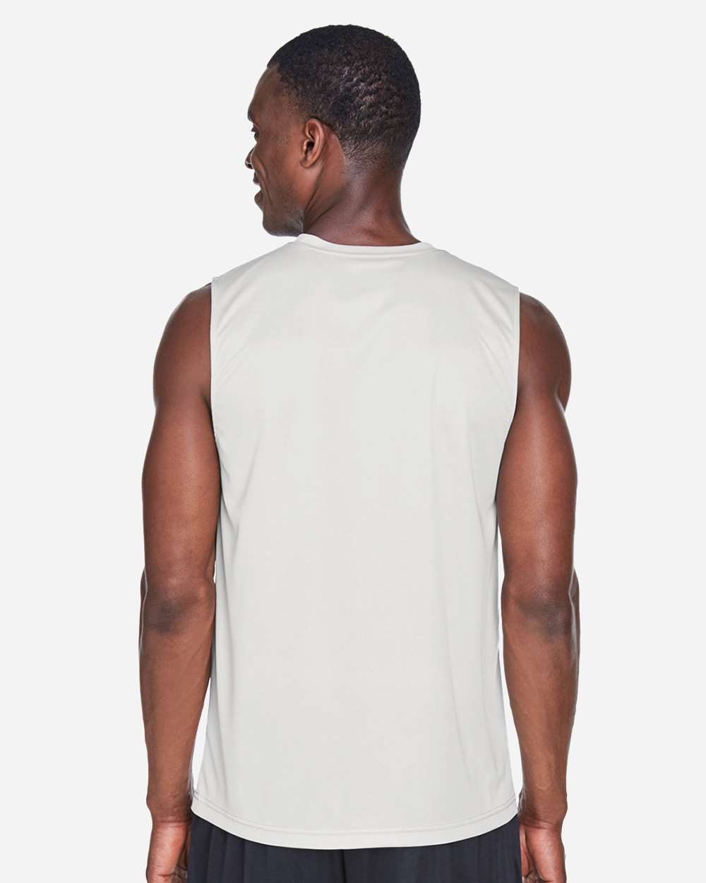 Team 365 Men's Zone Performance Muscle T-Shirt - TT11M Sport Silver