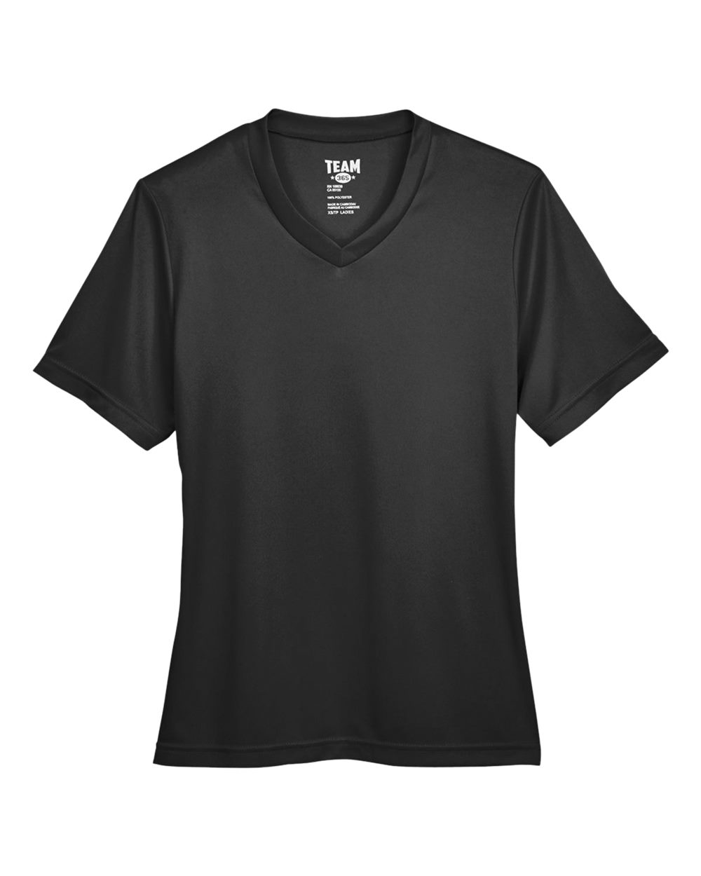 Team 365 Women's Zone Performance T-Shirt - TT11W Black