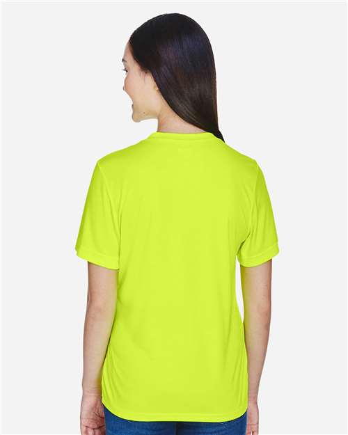 Team 365 Women's Zone Performance T-Shirt - TT11W Safety Yellow