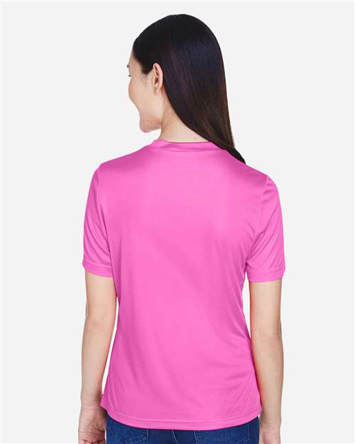 Team 365 Women's Zone Performance T-Shirt - TT11W Sport Charity Pink