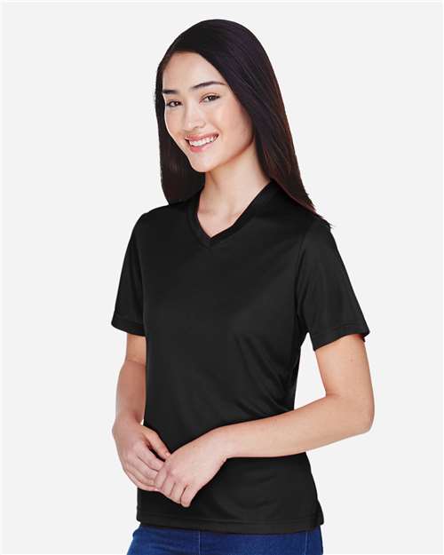 Team 365 Women's Zone Performance T-Shirt - TT11W Black