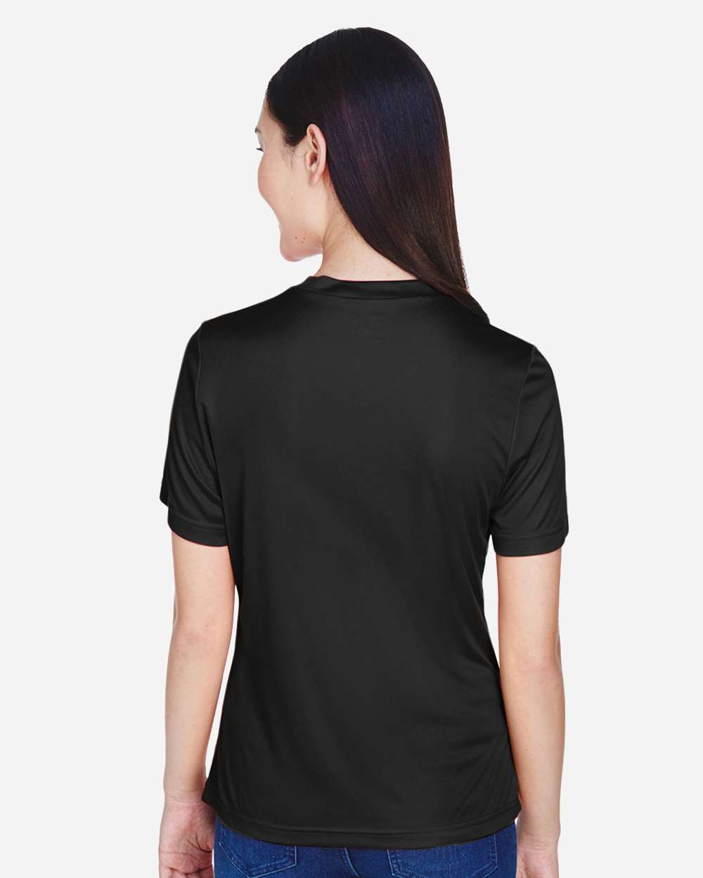 Team 365 Women's Zone Performance T-Shirt - TT11W Black