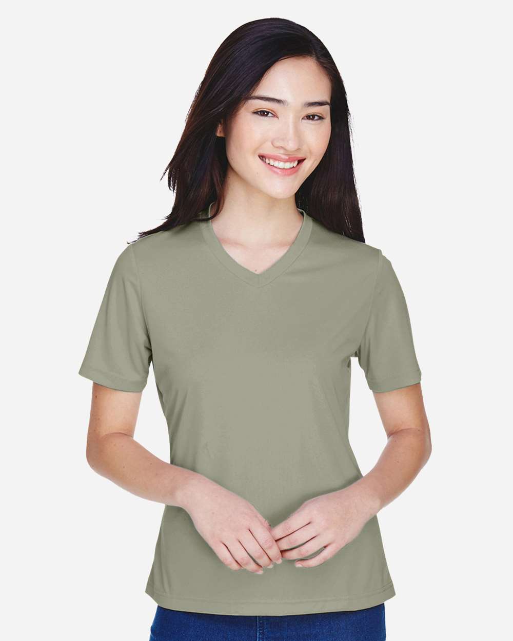 Team 365 Women's Zone Performance T-Shirt - TT11W Olive