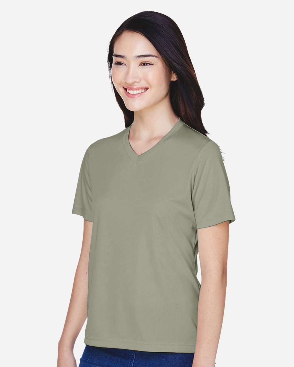 Team 365 Women's Zone Performance T-Shirt - TT11W Olive