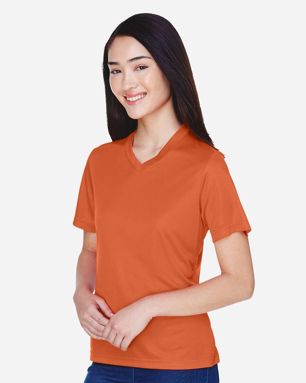 Team 365 Women's Zone Performance T-Shirt - TT11W Sport Burnt Orange