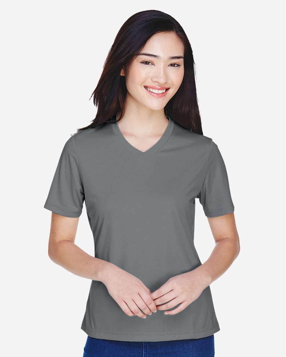 Team 365 Women's Zone Performance T-Shirt - TT11W Sport Graphite