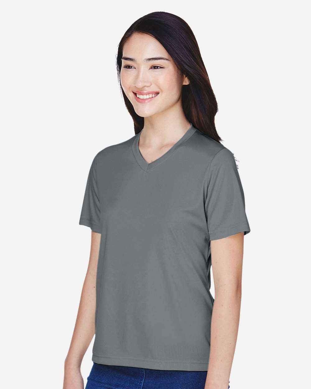 Team 365 Women's Zone Performance T-Shirt - TT11W Sport Graphite