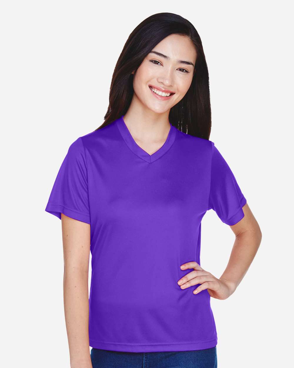 Team 365 Women's Zone Performance T-Shirt - TT11W Sport Purple