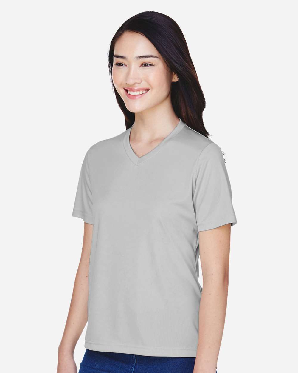 Team 365 Women's Zone Performance T-Shirt - TT11W Sport Silver