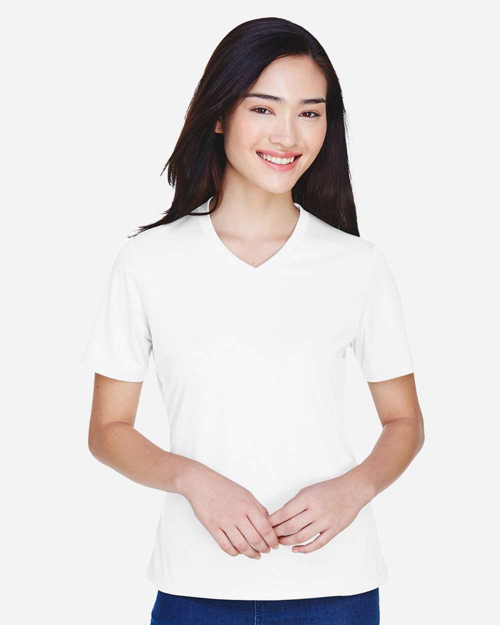 Team 365 Women's Zone Performance T-Shirt - TT11W White