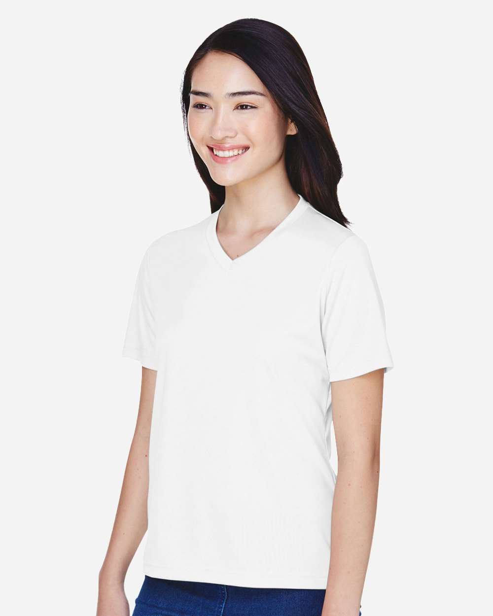 Team 365 Women's Zone Performance T-Shirt - TT11W White