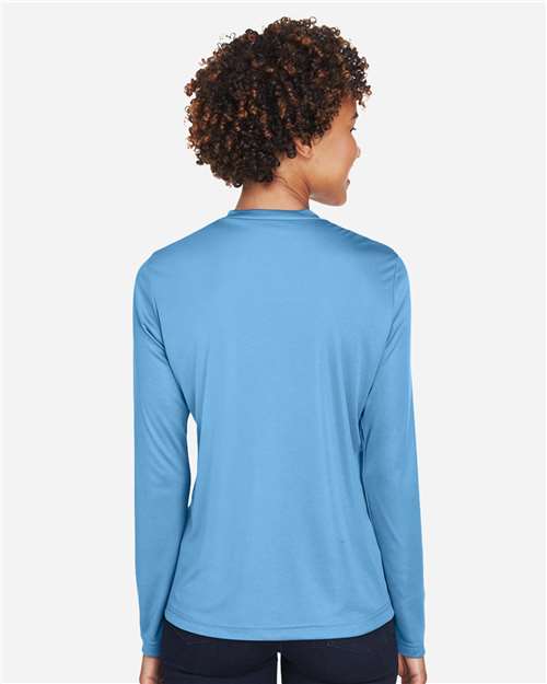 Team 365 Women's Zone Performance Long Sleeve T-Shirt - TT11WL Sport Light Blue