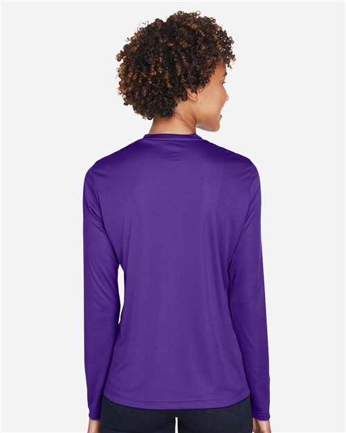Team 365 Women's Zone Performance Long Sleeve T-Shirt - TT11WL Sport Purple