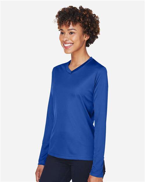 Team 365 Women's Zone Performance Long Sleeve T-Shirt - TT11WL Sport Royal