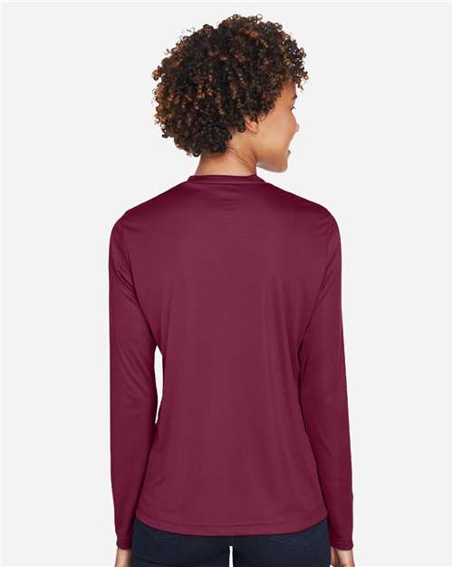 Team 365 Women's Zone Performance Long Sleeve T-Shirt - TT11WL Sport Maroon