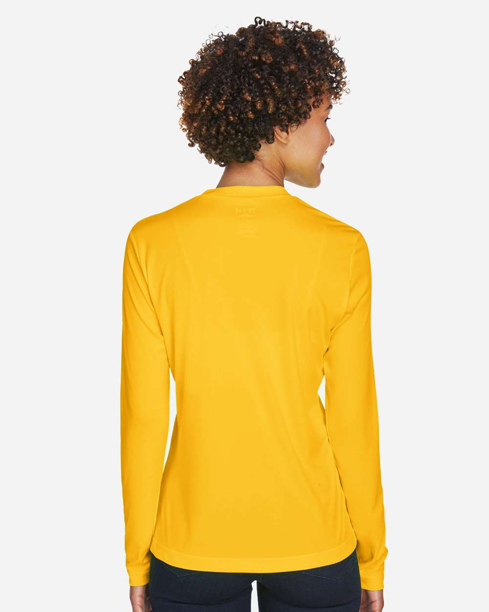 Team 365 Women's Zone Performance Long Sleeve T-Shirt - TT11WL Sport Athletic Gold