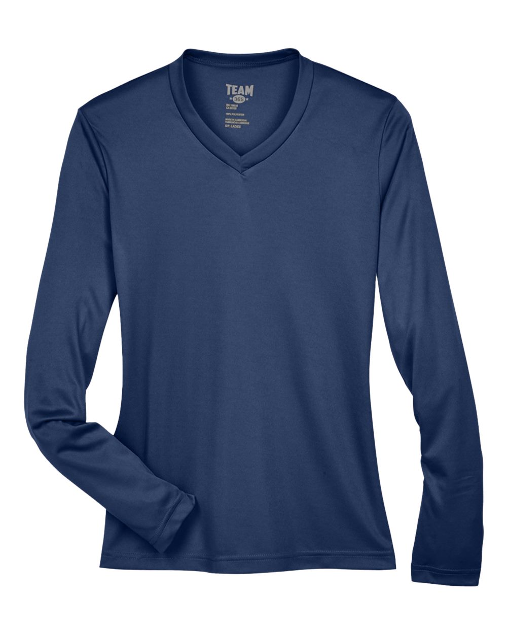 Team 365 Women's Zone Performance Long Sleeve T-Shirt - TT11WL Sport Dark Navy