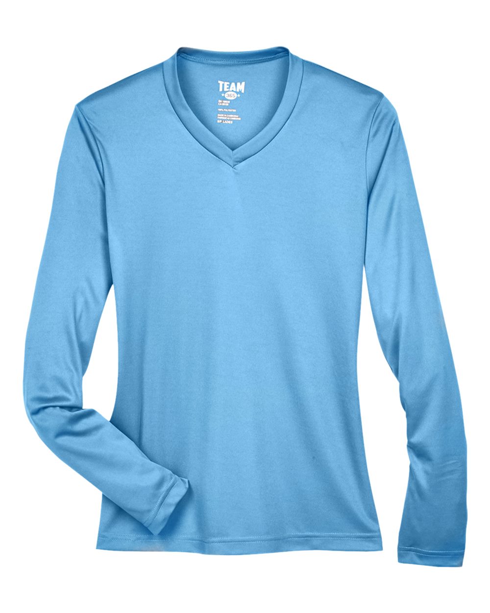 Team 365 Women's Zone Performance Long Sleeve T-Shirt - TT11WL Sport Light Blue