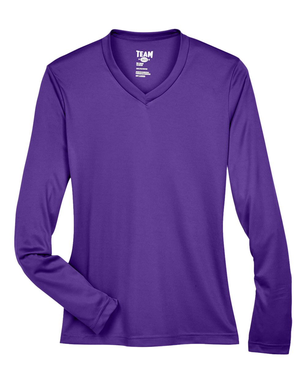 Team 365 Women's Zone Performance Long Sleeve T-Shirt - TT11WL Sport Purple