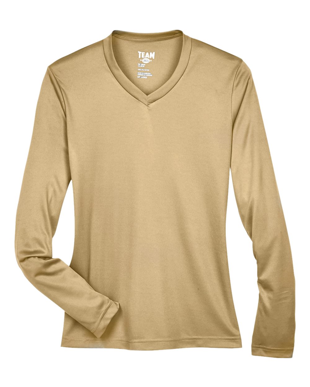 Team 365 Women's Zone Performance Long Sleeve T-Shirt - TT11WL Sport Vegas Gold