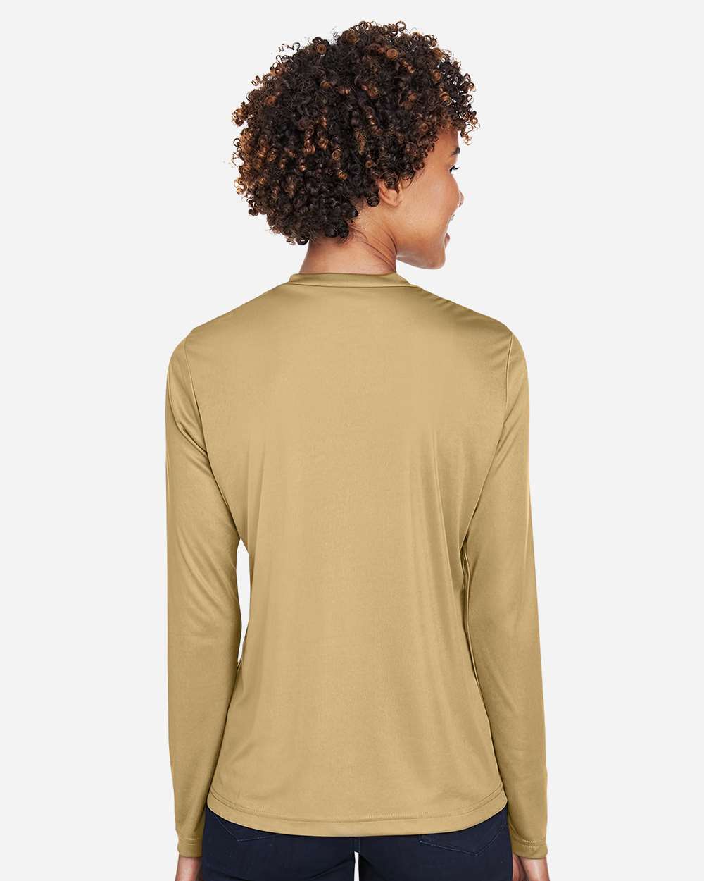 Team 365 Women's Zone Performance Long Sleeve T-Shirt - TT11WL Sport Vegas Gold