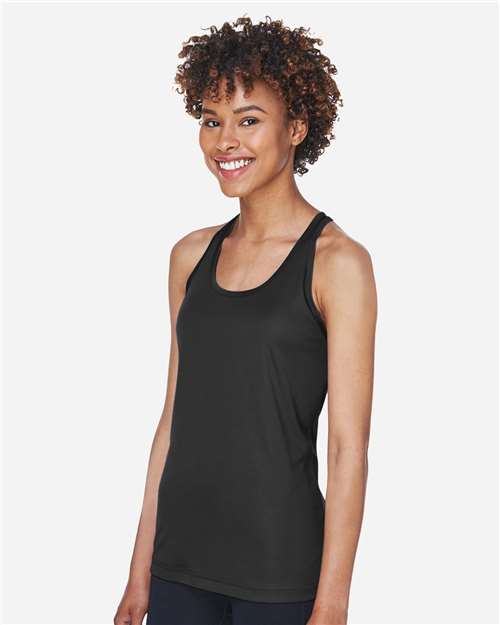 Team 365 Women's Zone Performance Racerback Tank - TT11WRC Black