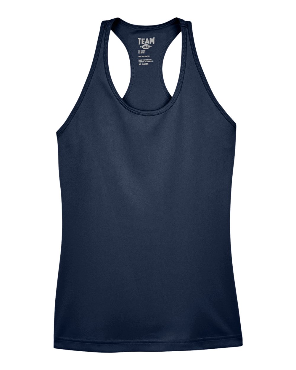 Team 365 Women's Zone Performance Racerback Tank - TT11WRC Sport Dark Navy