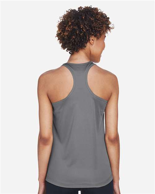 Team 365 Women's Zone Performance Racerback Tank - TT11WRC Sport Graphite