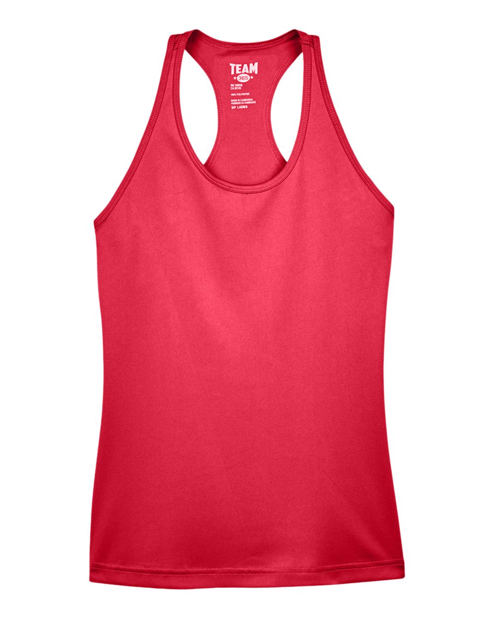 Team 365 Women's Zone Performance Racerback Tank - TT11WRC Sport Red