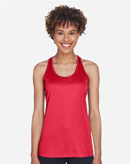 Team 365 Women's Zone Performance Racerback Tank - TT11WRC Sport Red