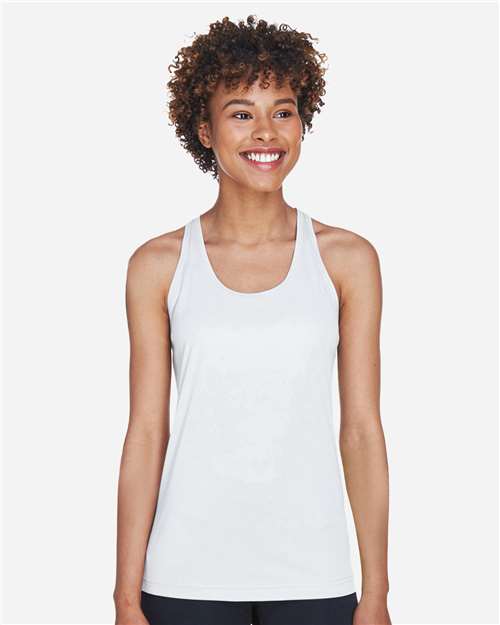 Team 365 Women's Zone Performance Racerback Tank - TT11WRC White