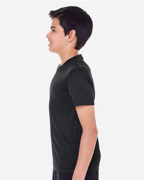 Team 365 Youth Zone Performance T-Shirt - TT11Y Black