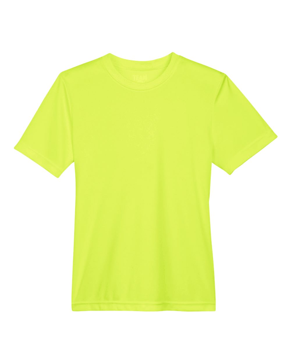 Team 365 Youth Zone Performance T-Shirt - TT11Y Safety Yellow