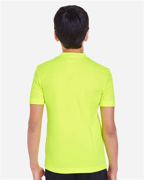 Team 365 Youth Zone Performance T-Shirt - TT11Y Safety Yellow
