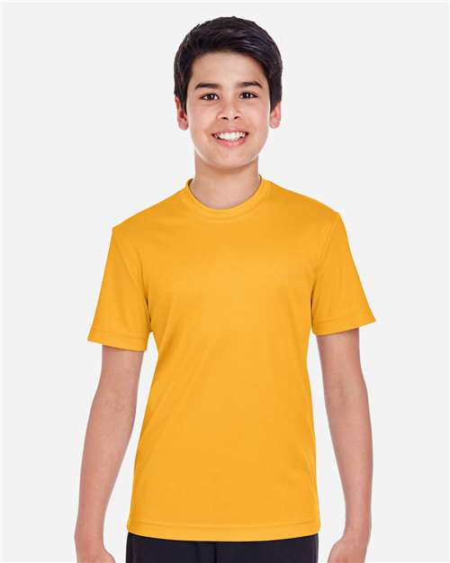 Team 365 Youth Zone Performance T-Shirt - TT11Y Sport Athletic Gold