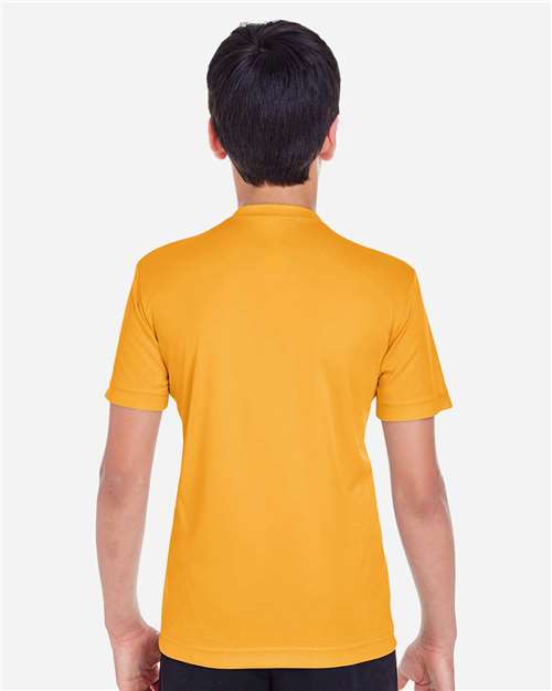 Team 365 Youth Zone Performance T-Shirt - TT11Y Sport Athletic Gold